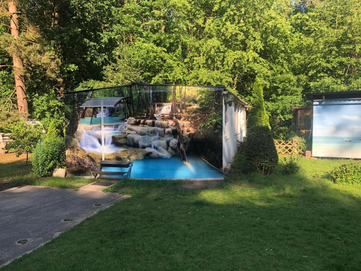 Bungalow Am Wald Bernau bei Berlin Exteriör bild